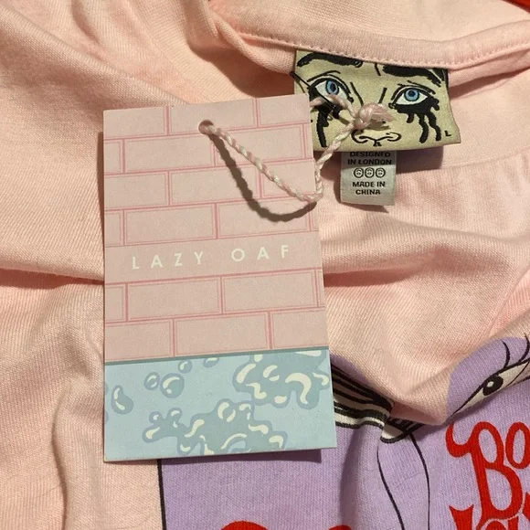 Lazy Oaf x Laura Callaghan Book Lovers Puffy Sleeve Shirt - Picture 7 of 9